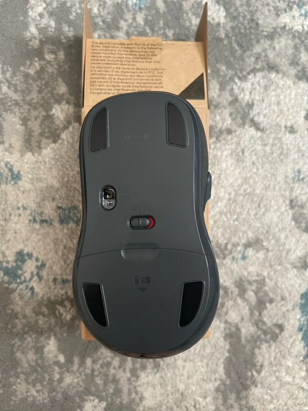 Logitech opened box
